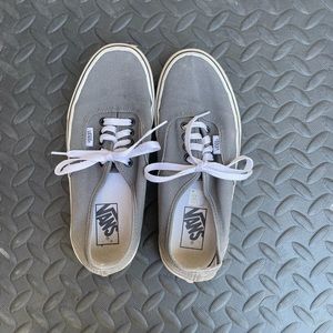 Grey authentic Vans